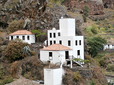 Historische Wassermühle in Las Nieves